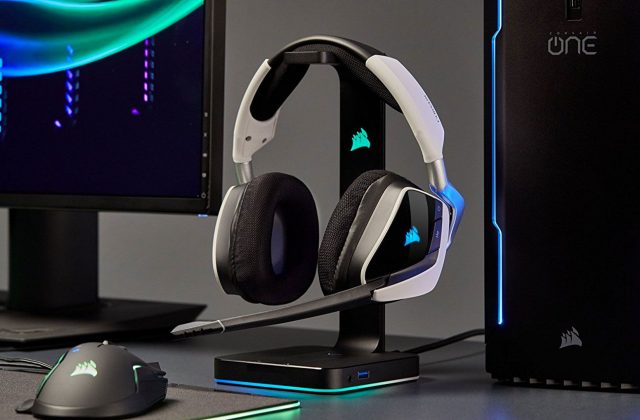 Gaming headphones with surround sound
